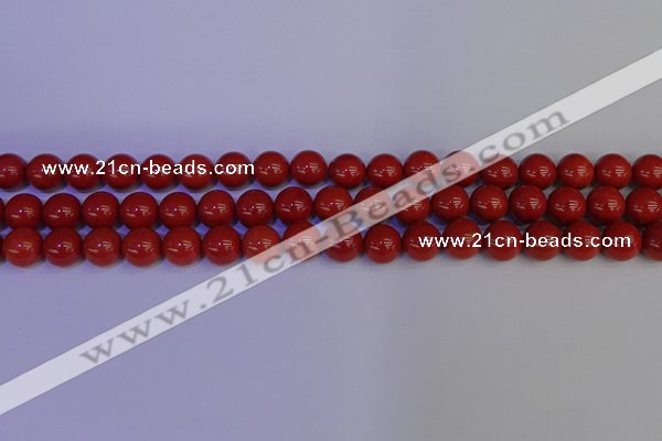 CRE322 15.5 inches 8mm round red jasper beads wholesale