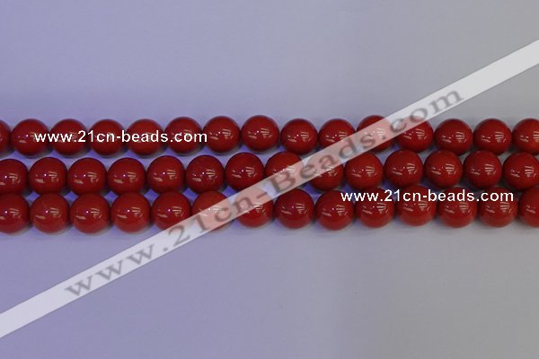 CRE324 15.5 inches 12mm round red jasper beads wholesale