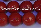 CRE327 15.5 inches 18mm round red jasper beads wholesale