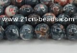 CRF331 15.5 inches 10mm round dyed rain flower stone beads wholesale