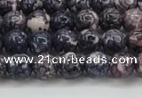 CRF336 15.5 inches 6mm round dyed rain flower stone beads wholesale