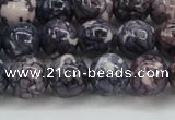 CRF339 15.5 inches 12mm round dyed rain flower stone beads wholesale