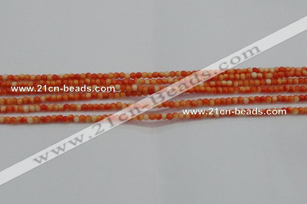 CRF425 15.5 inches 2mm round dyed rain flower stone beads wholesale