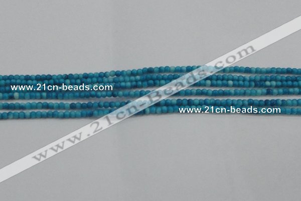 CRF428 15.5 inches 2mm round dyed rain flower stone beads wholesale