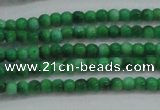 CRF429 15.5 inches 2mm round dyed rain flower stone beads wholesale