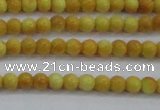 CRF436 15.5 inches 3mm round dyed rain flower stone beads wholesale