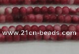 CRF439 15.5 inches 3mm round dyed rain flower stone beads wholesale