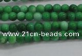 CRF441 15.5 inches 3mm round dyed rain flower stone beads wholesale