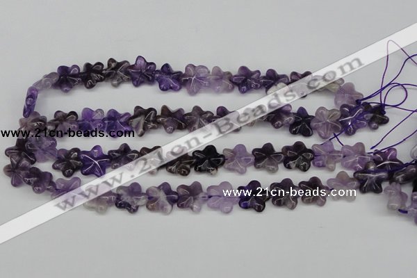 CRG19 15.5 inches 16*16mm star amethyst gemstone beads wholesale