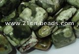 CRH18 15.5 inches 15*15mm square rhyolite beads wholesale