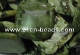 CRH22 15.5 inches 20*20mm rhombic rhyolite beads wholesale