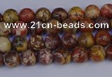 CRH500 15.5 inches 4mm round rhyolite gemstone beads wholesale