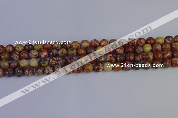 CRH502 15.5 inches 8mm round rhyolite gemstone beads wholesale