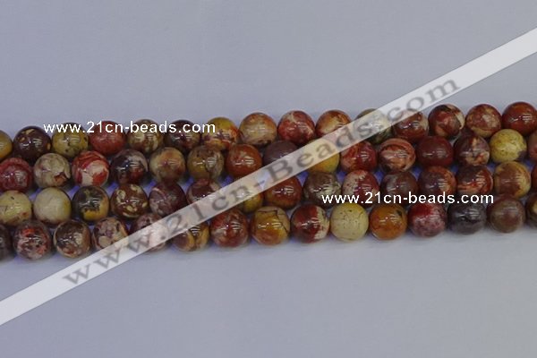 CRH505 15.5 inches 14mm round rhyolite gemstone beads wholesale