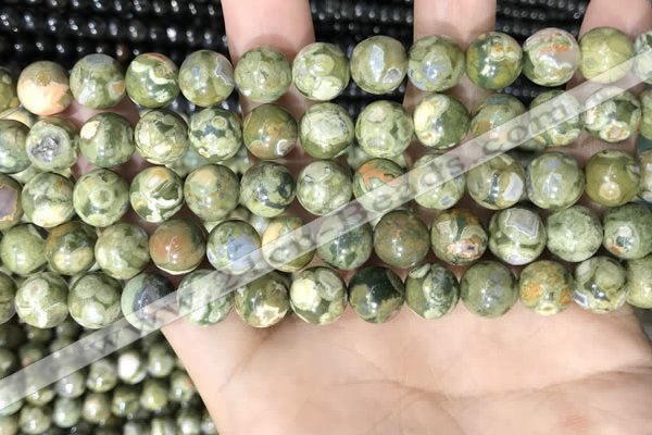 CRH573 15.5 inches 10mm round rhyolite gemstone beads wholesale