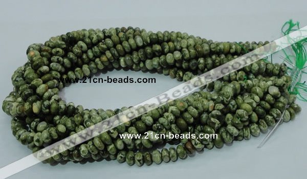 CRH95 15.5 inches 5*8mm rondelle rhyolite beads wholesale