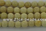 CRI200 15.5 inches 4mm round riverstone beads wholesale