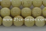 CRI203 15.5 inches 10mm round riverstone beads wholesale