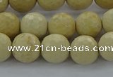 CRI214 15.5 inches 12mm faceted round riverstone beads wholesale