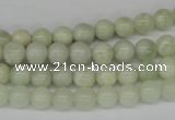 CRO04 15.5 inches 6mm round butter jade gemstone beads wholesale