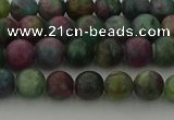 CRO1110 15.5 inches 4mm round ruby apatrite beads wholesale