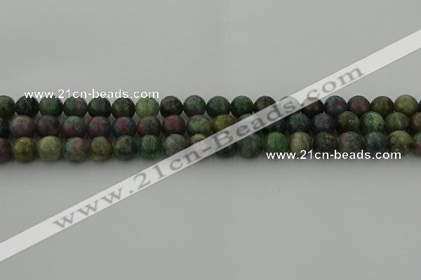 CRO1112 15.5 inches 8mm round ruby apatrite beads wholesale