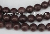 CRO112 15.5 inches 8mm round purple aventurine beads wholesale