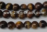 CRO115 15.5 inches 8mm round yellow tiger eye beads wholesale