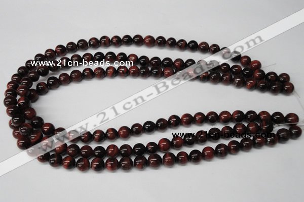 CRO116 15.5 inches 8mm round red tiger eye beads wholesale