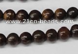 CRO124 15.5 inches 8mm round bronzite gemstone beads wholesale