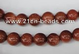 CRO128 15.5 inches 8mm round goldstone beads wholesale