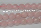 CRO145 15.5 inches 8mm round rose quartz beads wholesale