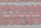 CRO146 15.5 inches 8mm round rose quartz beads wholesale