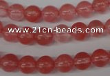 CRO157 15.5 inches 8mm round cherry quartz beads wholesale