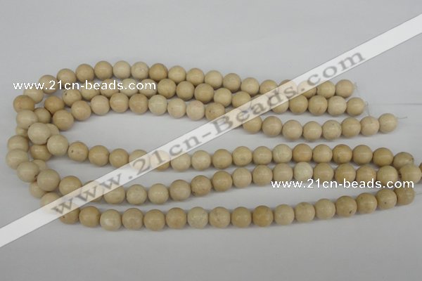 CRO183 15.5 inches 10mm round jasper gemstone beads wholesale