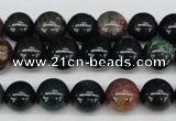 CRO196 15.5 inches 10mm round bloodstone beads wholesale