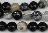 CRO198 15.5 inches 10mm round agate gemstone beads wholesale