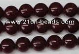 CRO208 15.5 inches 10mm round dyed candy jade beads wholesale