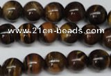 CRO216 15.5 inches 10mm round yellow tiger eye beads wholesale