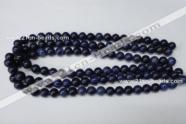 CRO219 15.5 inches 10mm round blue aventurine beads wholesale