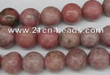 CRO238 15.5 inches 10mm round rhodochrosite gemstone beads wholesale