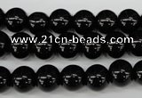 CRO247 15.5 inches 10mm round blackstone beads wholesale