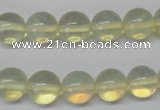 CRO252 15.5 inches 10mm round watermelon yellow beads wholesale