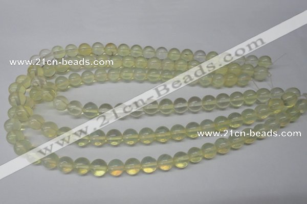 CRO252 15.5 inches 10mm round watermelon yellow beads wholesale