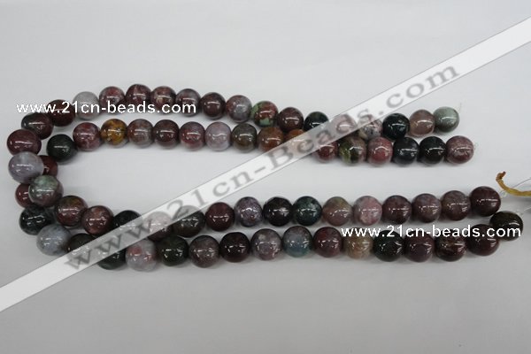 CRO283 15.5 inches 12mm round Indian agate beads wholesale