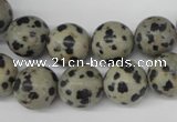 CRO320 15.5 inches 12mm round dalmatian jasper beads wholesale