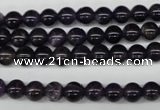 CRO33 15.5 inches 6mm round amethyst gemstone beads wholesale