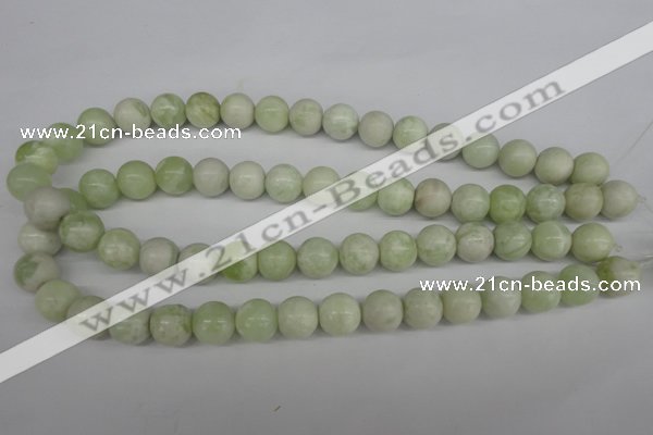 CRO332 15.5 inches 12mm round butter jade beads wholesale