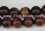 CRO339 15.5 inches 12mm round red tiger eye beads wholesale