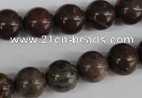 CRO356 15.5 inches 12mm round jasper gemstone beads wholesale